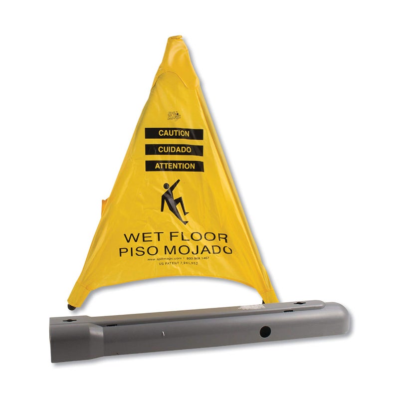 Spill Magic 230SC 30-Inch Pop-Up Safety Cone with Sleeve, 33.5 L x 2.7 H x 2.5 W, Grey
